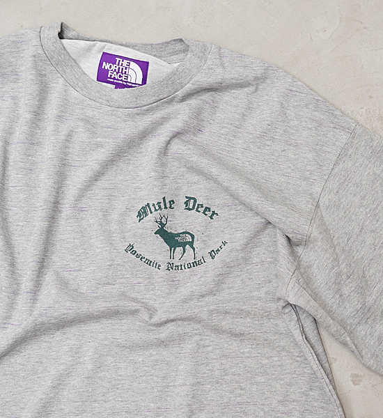 【THE NORTH FACE PURPLE LABEL】ノースフェイスパープルレーベル men's L/S Graphic Tee "2Color"