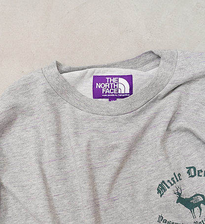 【THE NORTH FACE PURPLE LABEL】ノースフェイスパープルレーベル men's L/S Graphic Tee "2Color"
