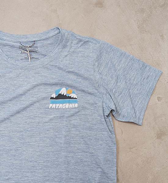 【patagonia】パタゴニア women's Capilene Cool Daily Graphic Shirt（Water） "2Color" ※ネコポス可