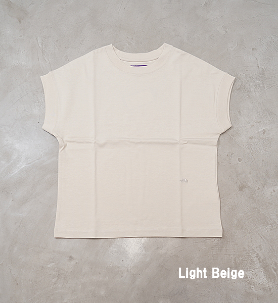 【THE NORTH FACE PURPLE LABEL】ノースフェイスパープルレーベル women's Cropped Sleeve Tee "3Color"