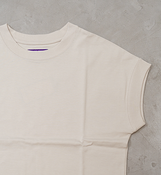 【THE NORTH FACE PURPLE LABEL】ノースフェイスパープルレーベル women's Cropped Sleeve Tee "3Color"