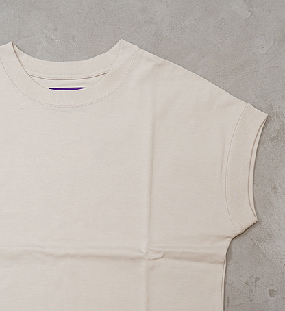 【THE NORTH FACE PURPLE LABEL】ノースフェイスパープルレーベル women's Cropped Sleeve Tee "3Color"