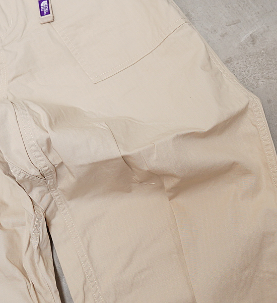 【THE NORTH FACE PURPLE LABEL】ノースフェイスパープルレーベル men's Ripstop Wide Cropped Pants "2Color"