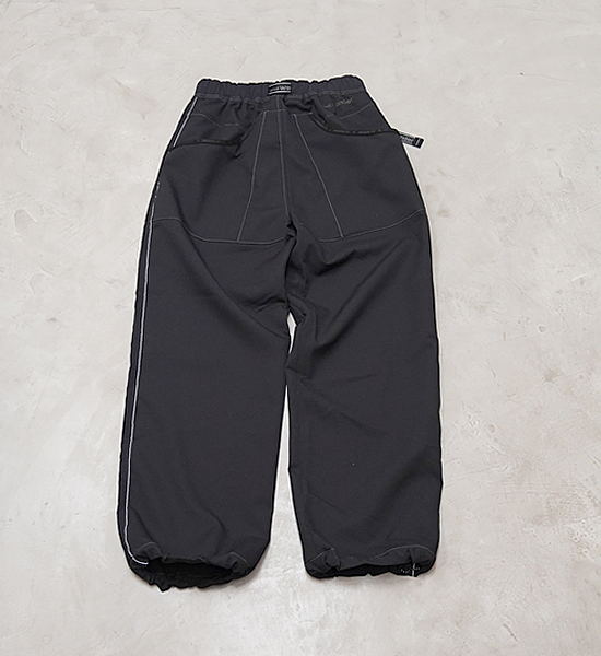 【and wander】アンドワンダー men's vent pants "2Color"