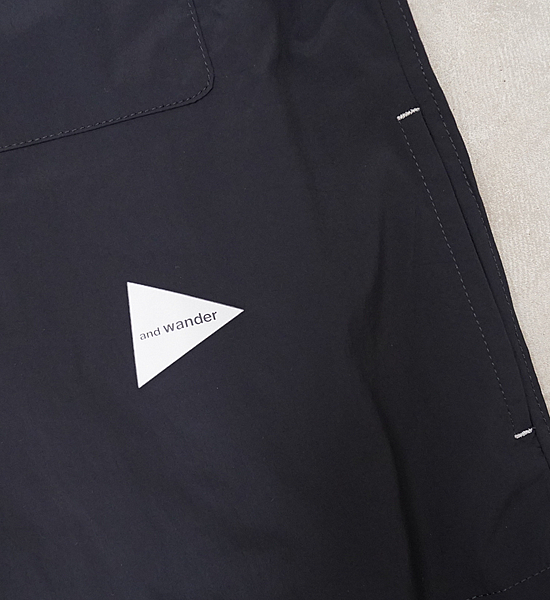 【and wander】アンドワンダー women's UV cut stretch SS shirt "2Color"