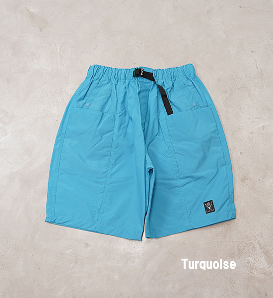 【South2 West8】サウスツーウエストエイト Belted C.S. Short - Nylon Taffeta "3Color"