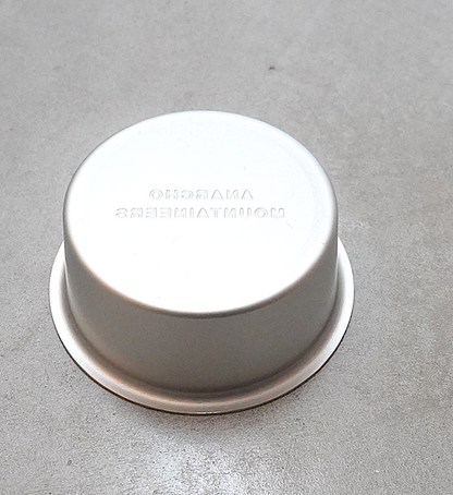 【Anarcho Cups】アナルコカップ Mini Plate "Steel Gray"