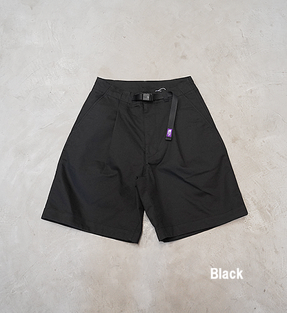 【THE NORTH FACE PURPLE LABEL】ノースフェイスパープルレーベル women's Stretch Twill Tuck Shorts "2Color"