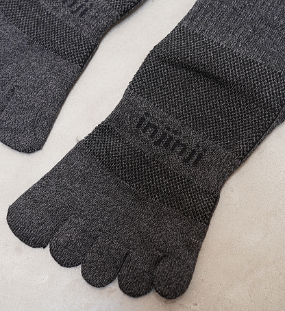 【injinji】インジンジ women's Trail Midweight Crew "3Color" ※ネコポス可