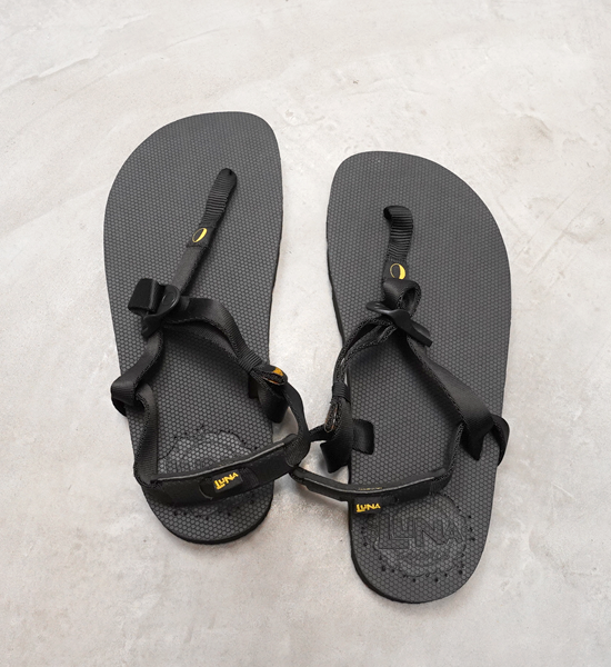 【LUNA SANDALS】ルナサンダル Mono Retro "Black"