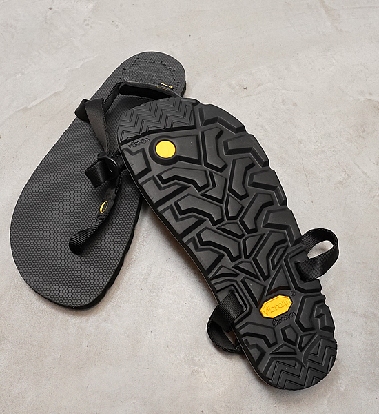 【LUNA SANDALS】ルナサンダル Mono Retro "Black"