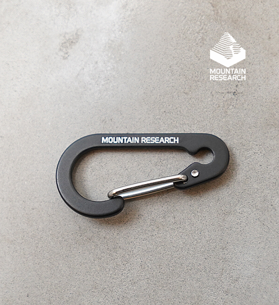 【Mountain Research】マウンテンリサーチ Micro Carabiner "Black" ※ネコポス可
