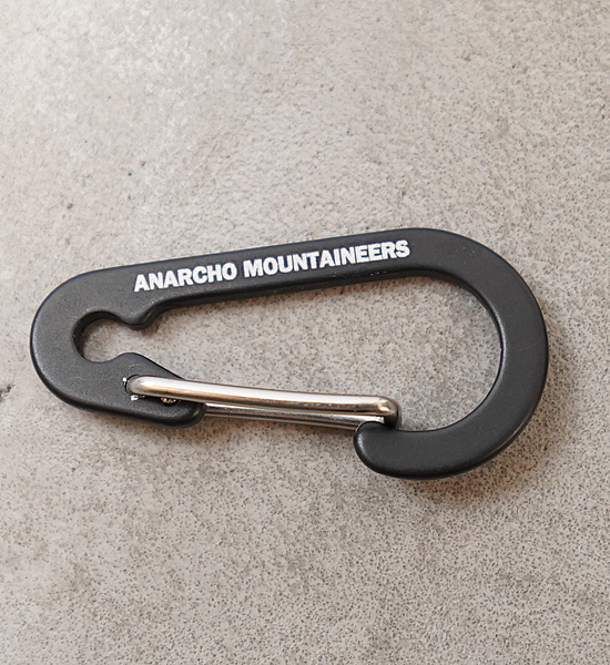 【Mountain Research】マウンテンリサーチ Micro Carabiner "Black" ※ネコポス可