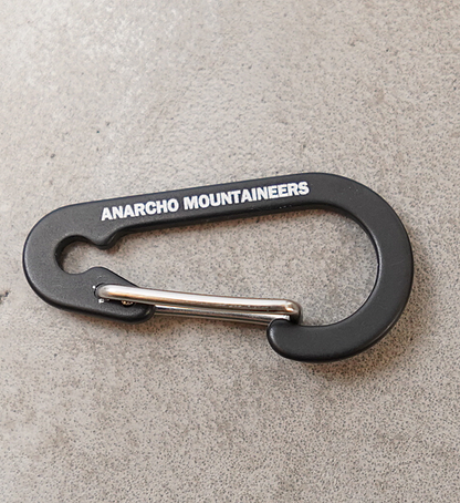 【Mountain Research】マウンテンリサーチ Micro Carabiner "Black" ※ネコポス可