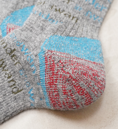 【and wander】アンドワンダー and wander wool socks "3Color"