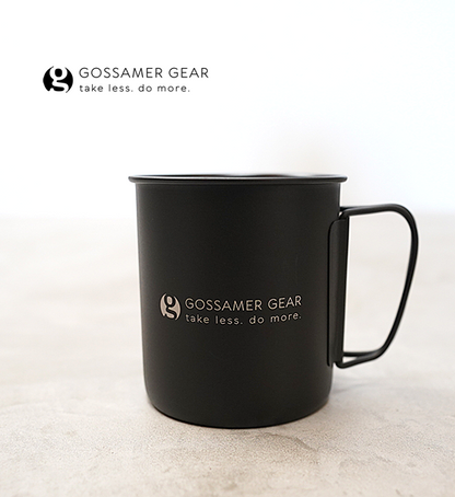 【Gossamer Gear】ゴッサマーギア Titan Single Mug "Black"