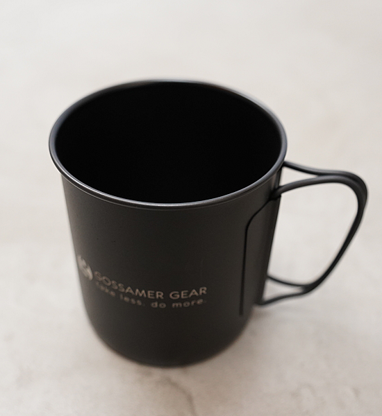 【Gossamer Gear】ゴッサマーギア Titan Single Mug "Black"