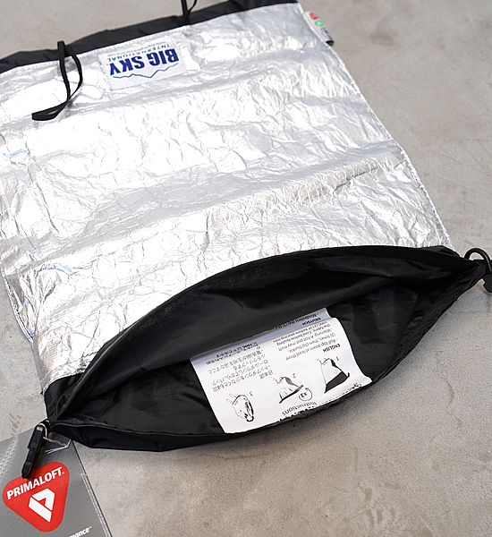 【BIG SKY】ビッグスカイ Insulated Pouch Large "Silver"