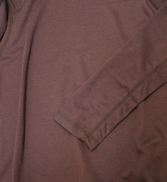 【and wander】アンドワンダー women's power dry jersey LS T "3Color"