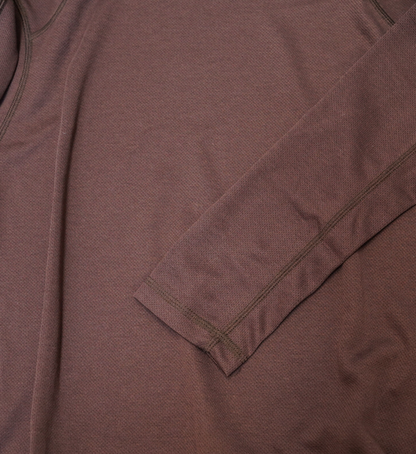 【and wander】アンドワンダー women's power dry jersey LS T "3Color"