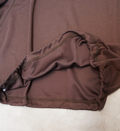 【and wander】アンドワンダー women's power dry jersey LS T "3Color"