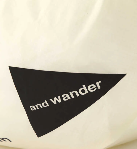 【and wander】アンドワンダー sil cover bag "2Color" ※ネコポス可