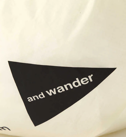 【and wander】アンドワンダー sil cover bag "2Color" ※ネコポス可