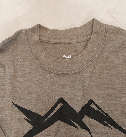 【BRING×Yosemite】unisex BRING×Yosemite Yosemite Mountain The Club Long Sleeve Tee  "2Color" ※ネコポス可