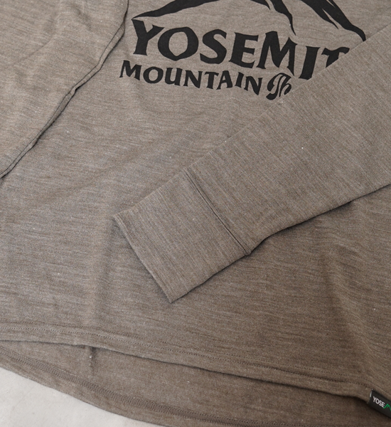 【BRING×Yosemite】unisex BRING×Yosemite Yosemite Mountain The Club Long Sleeve Tee  "2Color" ※ネコポス可