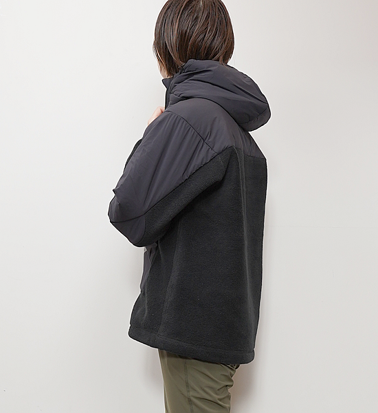 【and wander】アンドワンダー women's top fleece jacket "3Color"