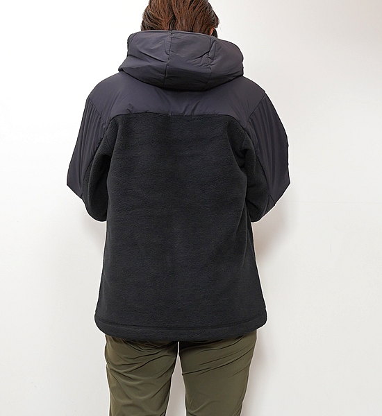【and wander】アンドワンダー women's top fleece jacket "3Color"