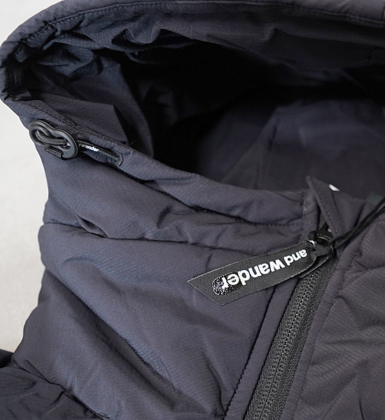 【and wander】アンドワンダー women's top fleece jacket "3Color"