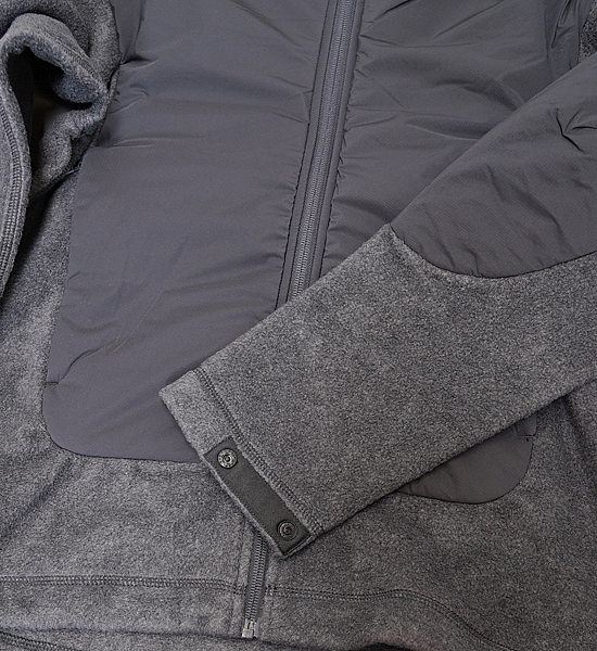 【and wander】アンドワンダー women's top fleece jacket "3Color"