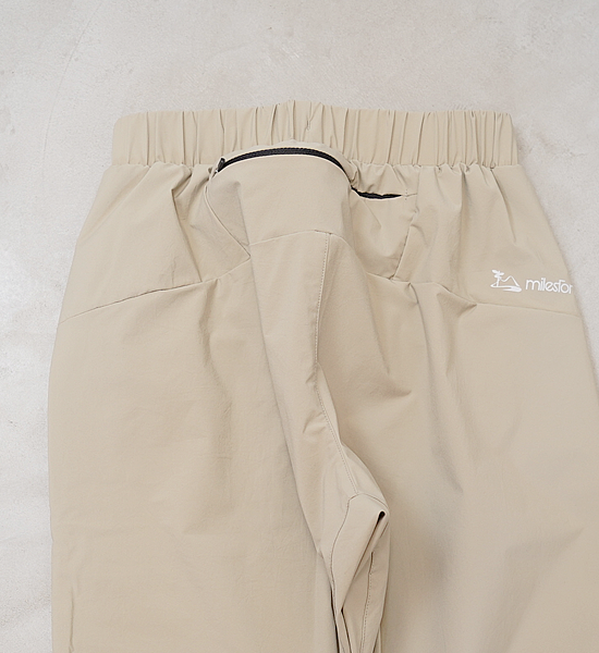 【milestone】マイルストーン unisex Natty Long Pants 2.0 "3Color" ※ネコポス可