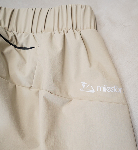 【milestone】マイルストーン unisex Natty Long Pants 2.0 "3Color" ※ネコポス可