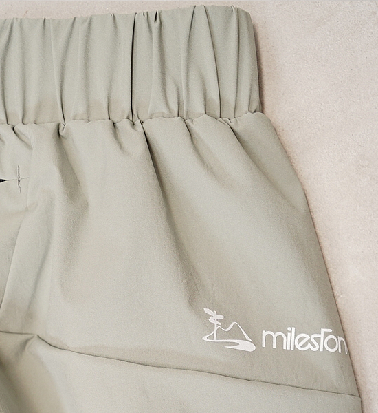 【milestone】マイルストーン unisex Natty Long Pants 2.0 "3Color" ※ネコポス可