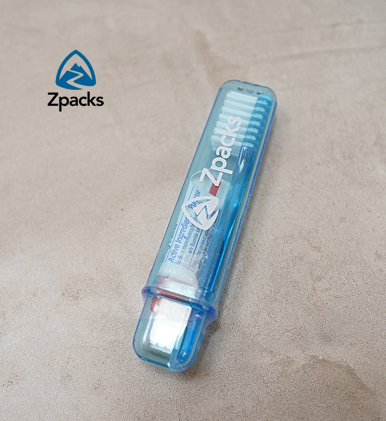 【Zpacks】ゼットパックス Ultralight Travel Toothbrush ”Blue” ※ネコポス可