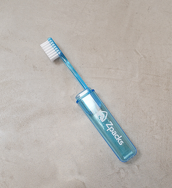 【Zpacks】ゼットパックス Ultralight Travel Toothbrush ”Blue” ※ネコポス可