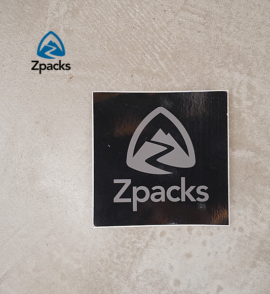 【Zpacks】ゼットパックス Zpacks Black&Gray Sticker ※ネコポス可