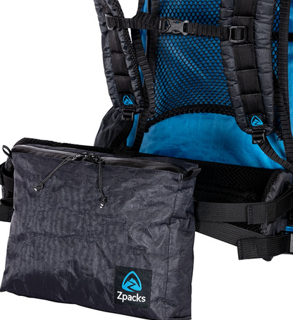 【Zpacks】ゼットパックス Front Utility Pack Accessory "Jet Black"