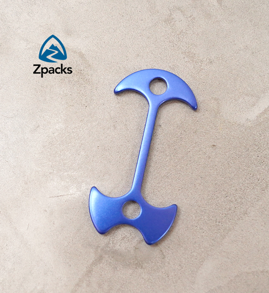 【Zpacks】ゼットパックス Aluminum Platform Anchor "Blue" ※ネコポス可