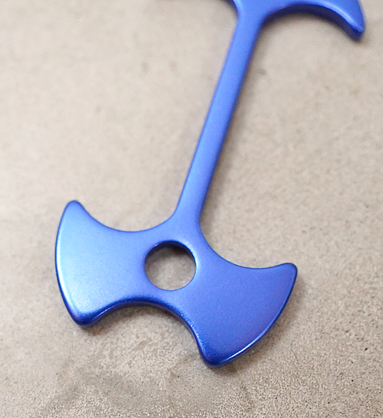 【Zpacks】ゼットパックス Aluminum Platform Anchor "Blue" ※ネコポス可