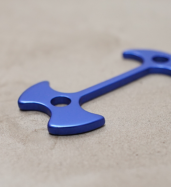 【Zpacks】ゼットパックス Aluminum Platform Anchor "Blue" ※ネコポス可