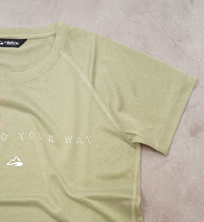 【milestone】マイルストーン unisex Doo Bop T-shirts "4Color" ※ネコポス可