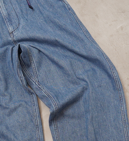 【THE NORTH FACE PURPLE LABEL】ノースフェイスパープルレーベル men's Denim Wide Tapered Field Pants "Indigo Blue"