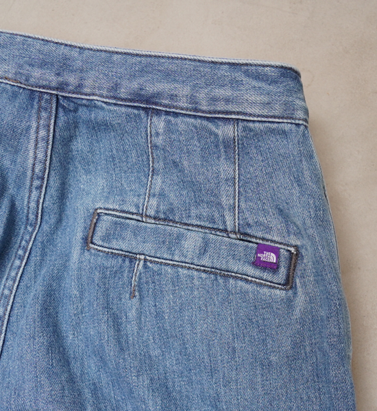 【THE NORTH FACE PURPLE LABEL】ノースフェイスパープルレーベル men's Denim Wide Tapered Field Pants "Indigo Blue"