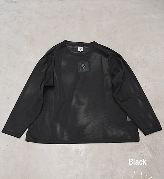 【South2 West8】サウスツーウエストエイト men's S.S. Crew Neck Shirt-Knit Mesh "2Color"