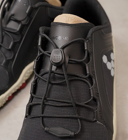 【VIVOBAREFOOT】ビボベアフット men's Primus Trail Ⅲ All Weather SG "Obsidian"