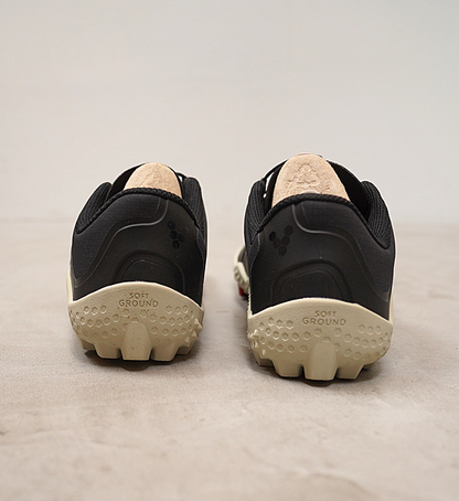 【VIVOBAREFOOT】ビボベアフット men's Primus Trail Ⅲ All Weather SG "Obsidian"