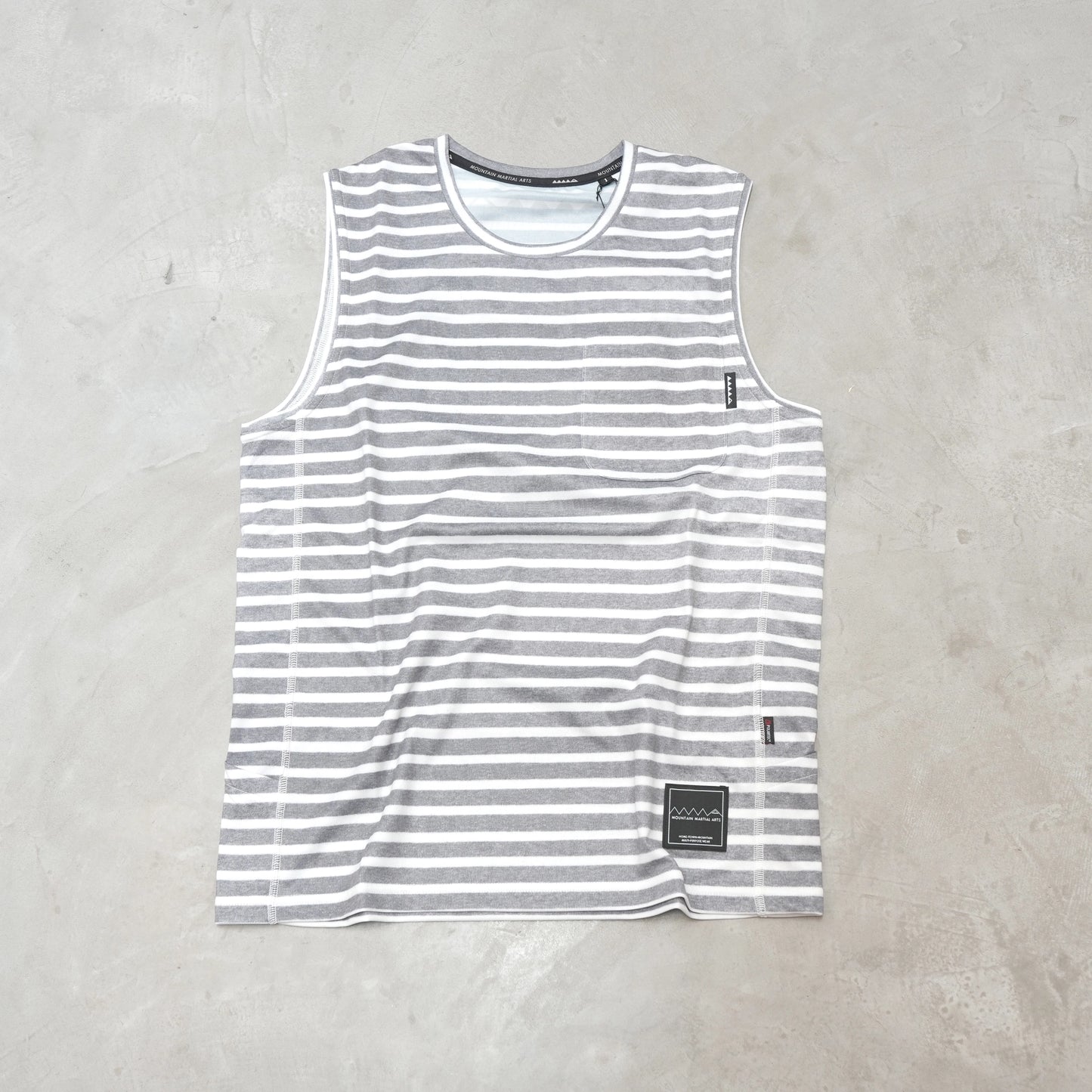 【Mountain Martial Arts】マウンテンマーシャルアーツ unisex MMA POLARTEC Border Sleeve-less "2Color" ※ネコポス可